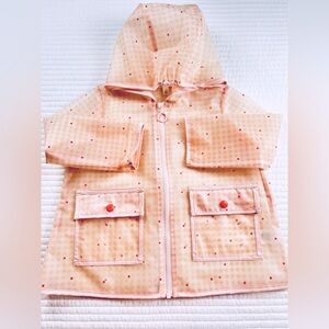 Tucker + Tate Pink Raincoat Lightweight Hooded